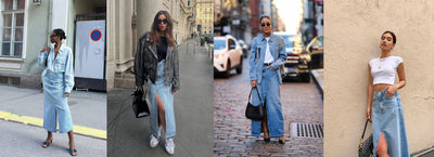The Denim Maxi Skirt